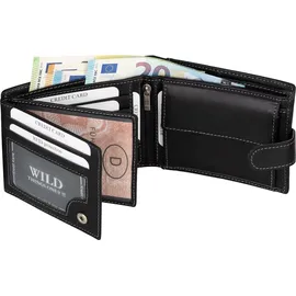 Wild Things Only !!! Riegel Geldbörse Portemonnaie Herren schwarz