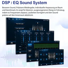 Awesafe Radio für BMW 3 Series E46 1998-2006 CarPlay Android Auto Navi Lenkradsteuerung Bluetooth RDS WIFI DSP GPS DAB+ 64GB