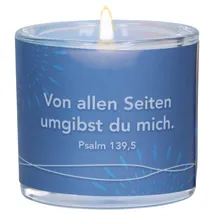 Butzon & Bercker Glaswindlicht LichtMoment Blau