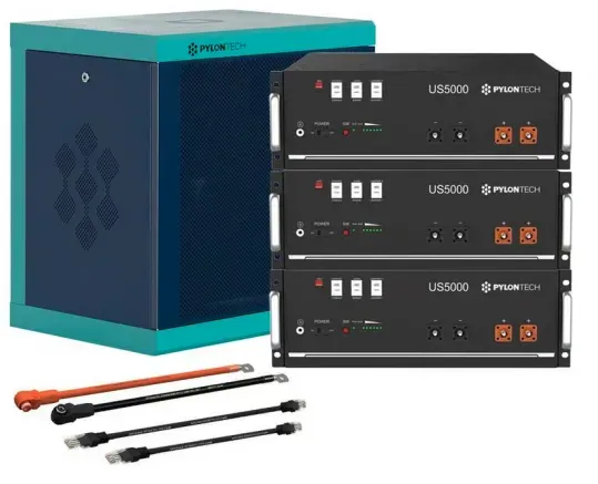 Pylontech 3x US5000 LiFePO4 Batterie 14,4kWh mit... - 0% MwST. (Angebot gemäß §12 USt Gesetz.)