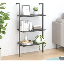 vidaXL Aktenregal Stahl 64 x 35 x 120,5 cm Schwarz