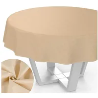 ANRO Stoff Tischdecke Textil Tischwäsche Tischtuch Baumwolle Polyester abwaschbar
