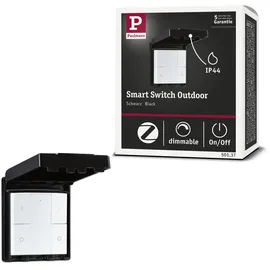 Paulmann Wandschalter Smart Home Zigbee On/Off/Dimm Outdoor Schwarz