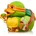 TUBBZ Michelangelo TUBBZ Figur 10 cm
