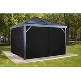 Sojag Vorhang-Set für Aluminium Pavillon South Beach 12 x 12