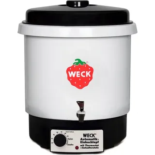 Weck Einkochautomat, Kunststoff, mit Einlegerost,