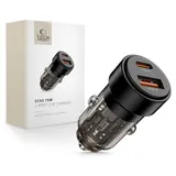 techprotect CC03 2-Port PD75W KFZ-Ladegerät Schwarz