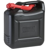 SEDATA 5x Benzinkanister 20L Kunststoff schwarz UN-geprüft 159623 günstig  online kaufen