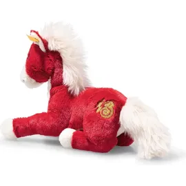Steiff Kuscheltier Pferd 20 cm Rot
