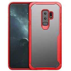 Handytasche für Samsung Galaxy S9 Full Panzer Case Schutz Hülle Cover Rot