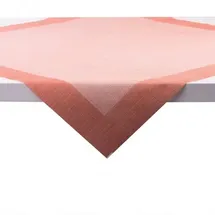 Sovie Horeca Tischdecke Mailand 80 x 80 cm Terrakotta