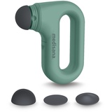 Medisana HM 330 Mini Handmassagegerät zur Selbstmassage, Massage von Triggerpunkten, zur Muskelaktivierung und Regeneration, Vibrationsmassage mit wählbaren Aufsätzen und Intensitäten