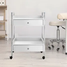 CLP Luxus Gerätewagen weiß