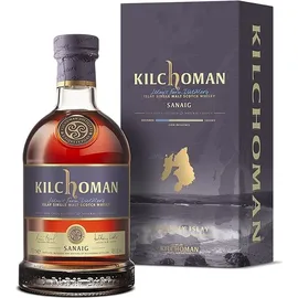 Kilchoman Sanaig Islay Single Malt Scotch 46% vol 0,7 l Geschenkbox