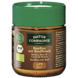 Bouillon mit Rindfleisch