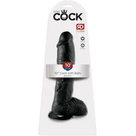 KING COCK Dildo mit Hoden 25,5 cm