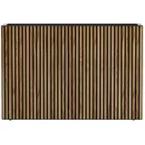 Herstera Pflanzkübel Deco Planter Divider L 120 x 40 x 80 cm Schwarz