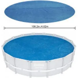 BESTWAY Solarabdeckung Flowclear Rund blau 462 cm