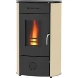 Kaminofen Alfa Plam Gala 8 kW Energieklasse A Beige ECO Design NEU