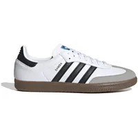 adidas Originals Herren Samba VEGAN Sneaker, FTWR White/core Black/GUM5, 47 1/3 EU - 47 1/3 EU