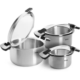 WOLL Concept Pro Topf-Set 3-tlg. 3 x Kochtopf