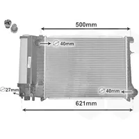 Van Wezel Kühler, Motorkühlung *** IR PLUS ***
