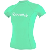 o ́neill wetsuits Basic Skins Rashguard Kurzarm-rashguard - Light Aqua, L,