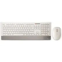 MediaRange Highline Wireless Tastatur DE Set weiß (MROS106)