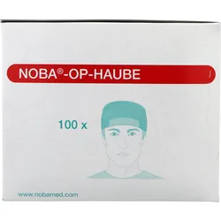 NOBA OP HAUBE Pflegerhaube Grün atmungsaktiv
