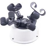 MTE Bewegungstechnik Uhrenbeweger (WTS 4 Weiß) bis zu 4 Uhren – Elektronisch gesteuerte Rotation und Pausen – Uhrenbeweger für Automatikuhren – leiser Watch Winder – Made in Germany