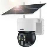 Choetech ASC006-WF solar intelligent PTZ WiFi camera with 5W solar panel - white, Netzwerkkamera, Weiss