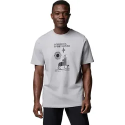 Columbia Explorers Canyon Short Sleeve Tee columbia grey, naturally outdoor (039) M