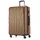 suitline Hartschalenkoffer Trolley 4-Rollen 76 cm / 96-110 l cappuccino