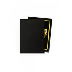 Kartenhüllen Dragon Shield - Standard Sleeves Matte Jet (100 Stck)
