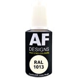 Alex Flittner Designs Lackstift RAL 1013 PERLWEISS matt 20ml Reparaturstift Acryl Retuschierlack Reparaturlack Holz Metall Möbel Bad