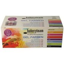 bakeryteam Lebensmittelfarben Set 8 x 35 g