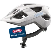 ABUS Fahrradhelm Aduro 3.0 LED - Sportiver City-Helm in