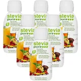 6 x150ml Stevia flüssig - Stevia Flüssigsüße - Süßungsmittel - Zuckerersatz