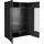 Home Affaire Standvitrine Dama 166 x 121 x 0 cm Grau