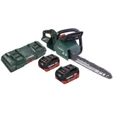 Metabo MS 36-18 LTX BL 40 Akku Kettensäge 36 V ( 2x 18 V ) 40 cm 22 m/s Brushless + 2x Akku 8,0 Ah + Doppel Ladegerät