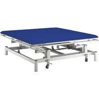 Bobathliege Grand Comfort mit Kopfteil, Vojtaliege, Bobath Therapieliege, elektrische Bobathliege, Bobath, Vojta, medizinische Vojta Behandlungsliege, Blau