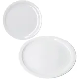 Mambocat Pizzateller Ø 30,5 cm weiß 2er Set