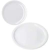 Mambocat Pizzateller Ø 30,5 cm weiß 2er Set