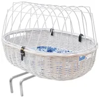 Aumüller Fahrradkorb Tierkorb weiß