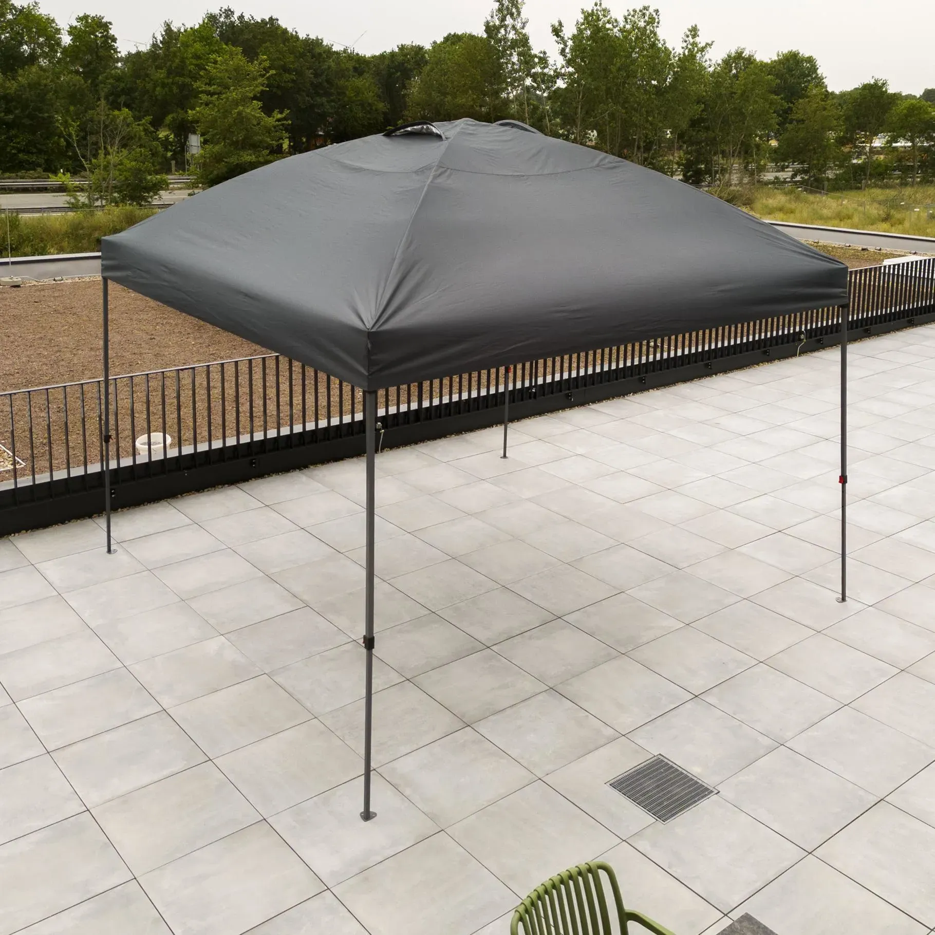 Haushalt International Falt Pavillon Popup Gartenpavillon Gartenzelt Partyzelt 360x360cm faltbar