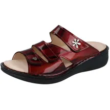 Finn Comfort Komfort Pantoletten Damen Rot, 40 EU