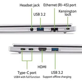 Acer TravelMate P2 14" Intel Core 5 120U 16 GB RAM 512 GB SSD Win11 Pro