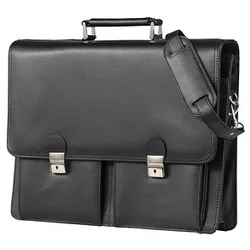 Alassio Aktentasche VENETO Lederimitat schwarz 47118
