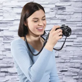 Hama Kameragurt Braid 120 schwarz