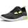 Keen Unisex-Child KNX Knit DS Sneakers, Black/Evening Primrose, 32/33